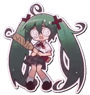 rotten girl miku graphic,, made by me,, free to use with credit !!