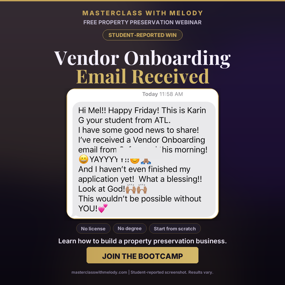Vendor Onboarding Email Received