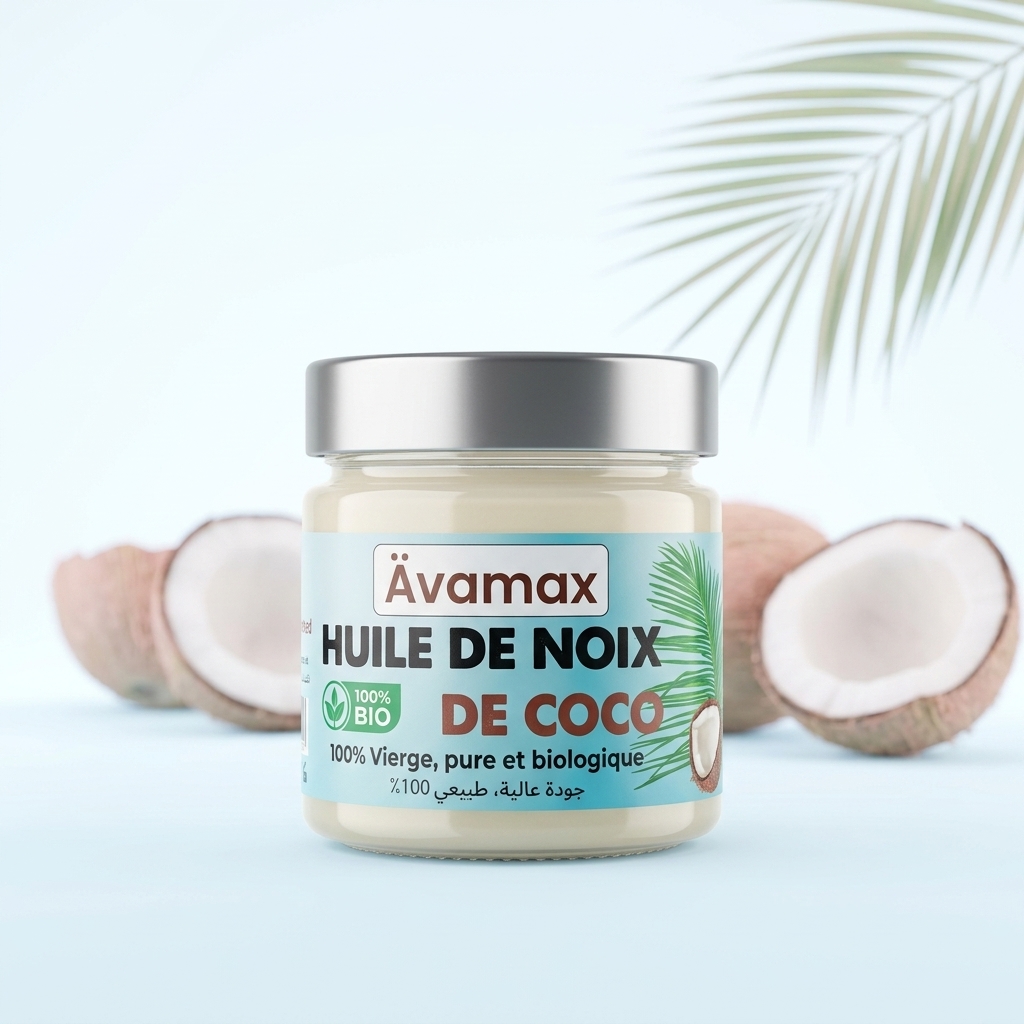 Avamax Huile de noix de coco BIO