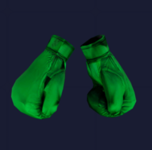 Green Boxing Gloves