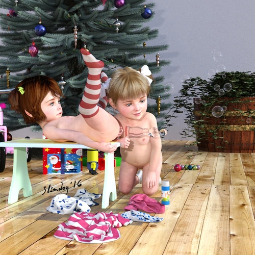 Slimdog 3D lolicon art pack #06