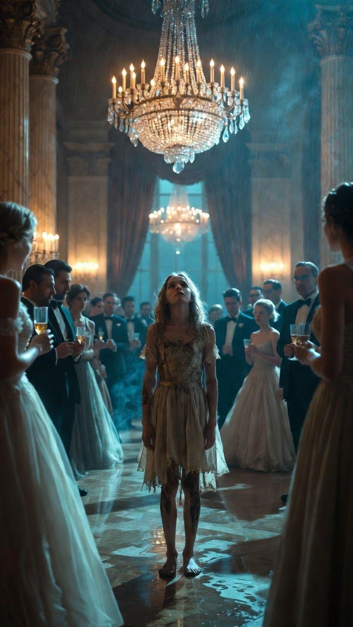 A dirty little girl walked into a room full of elites