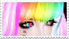 girl in bright makeup