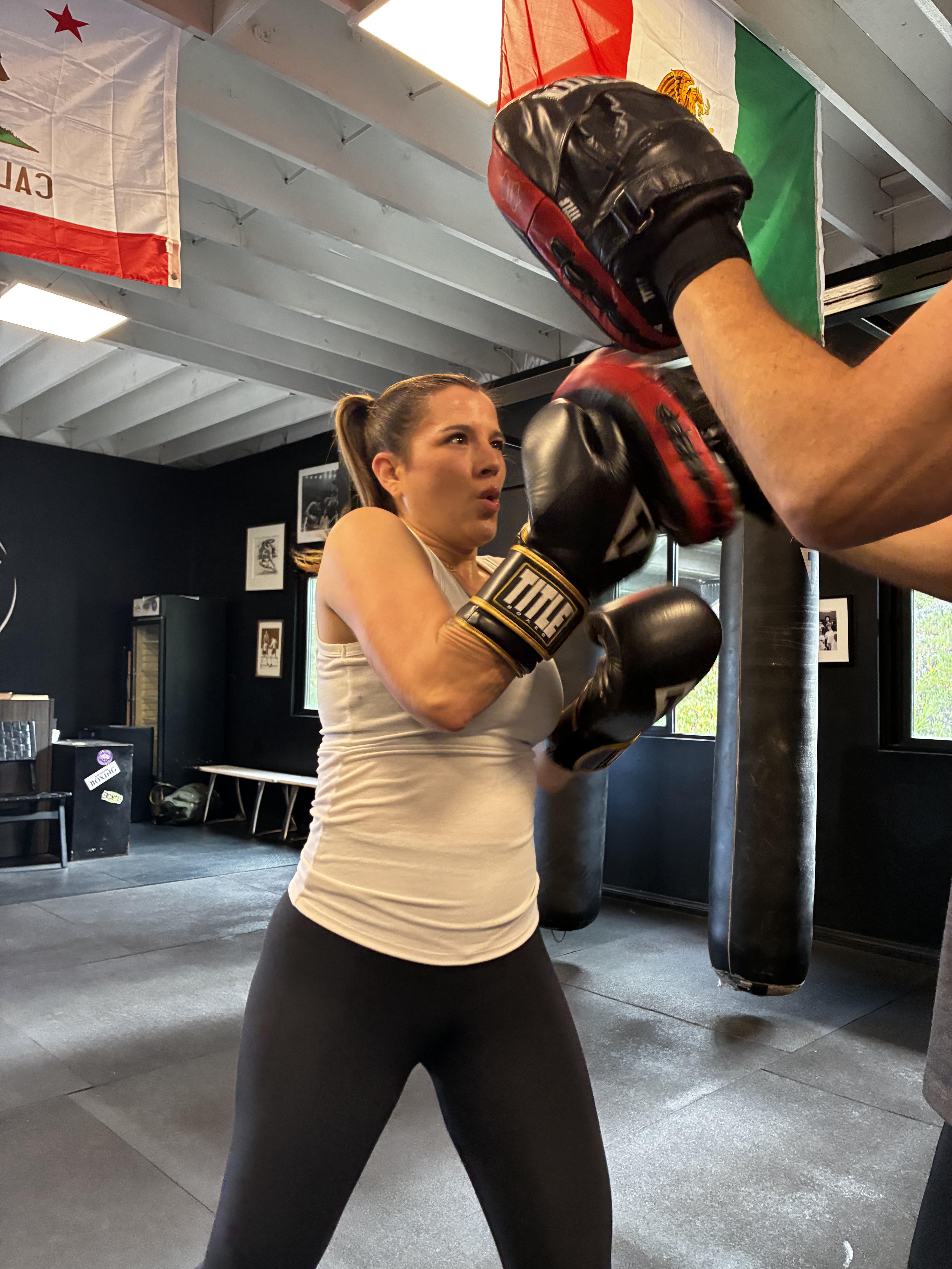 Coaching at Sugar Boxing Academy Encinitas CA