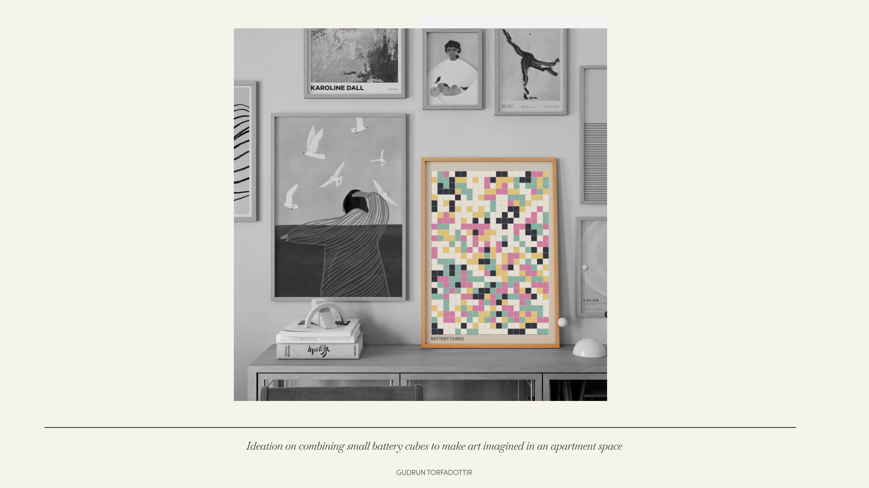 Mini Cube Art Ideation