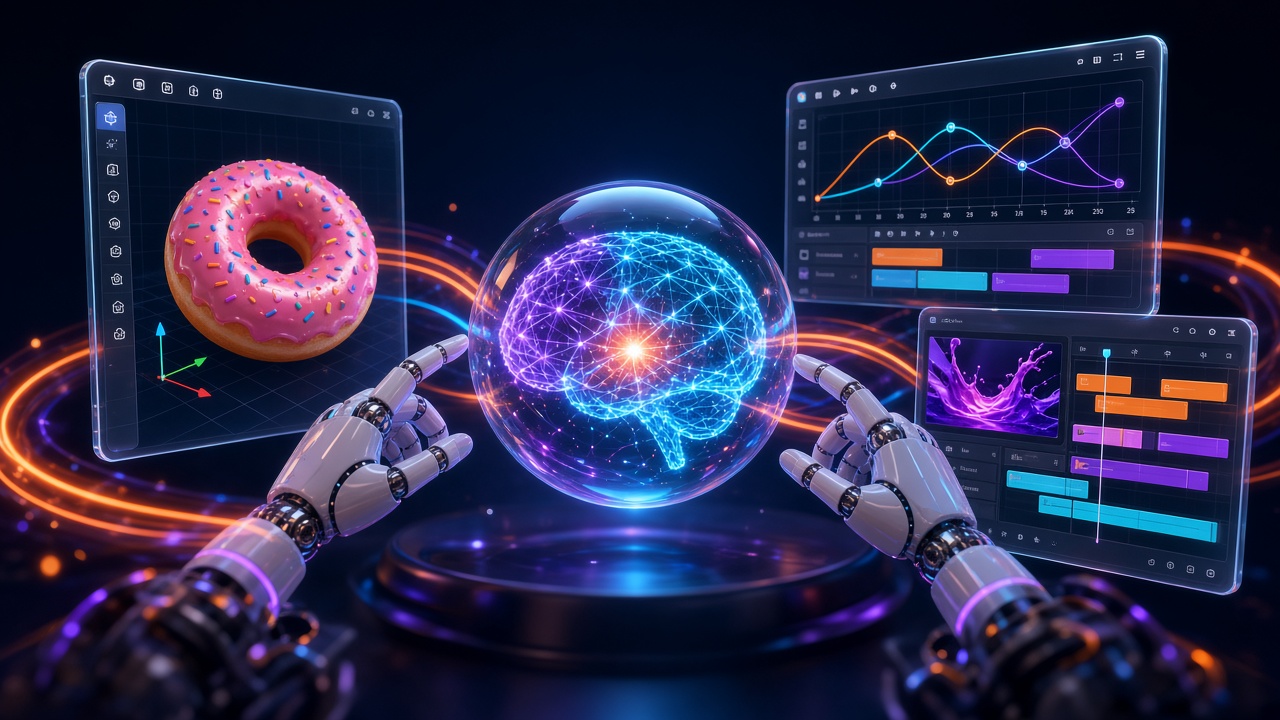 AI Agents in Creative Apps: Voyager, Blender MCP and Adobe's Creative Agent
