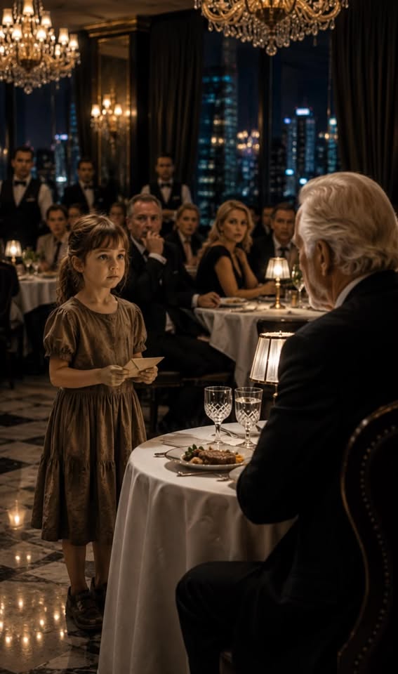The Little Girl Sat at a Billionaire’s Table—Then Said 7 Words That Changed His Life Forever
