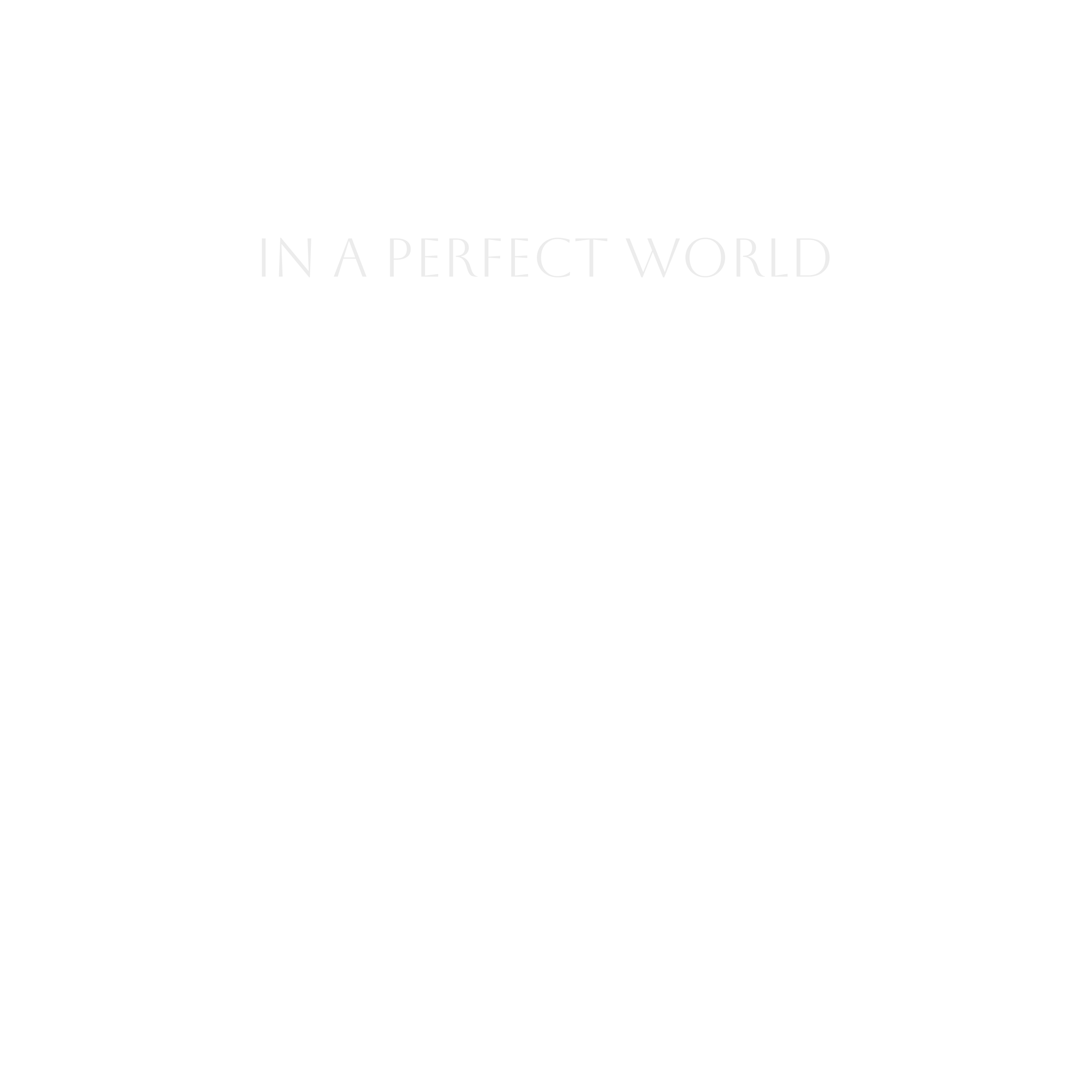 In A Perfect World album cover