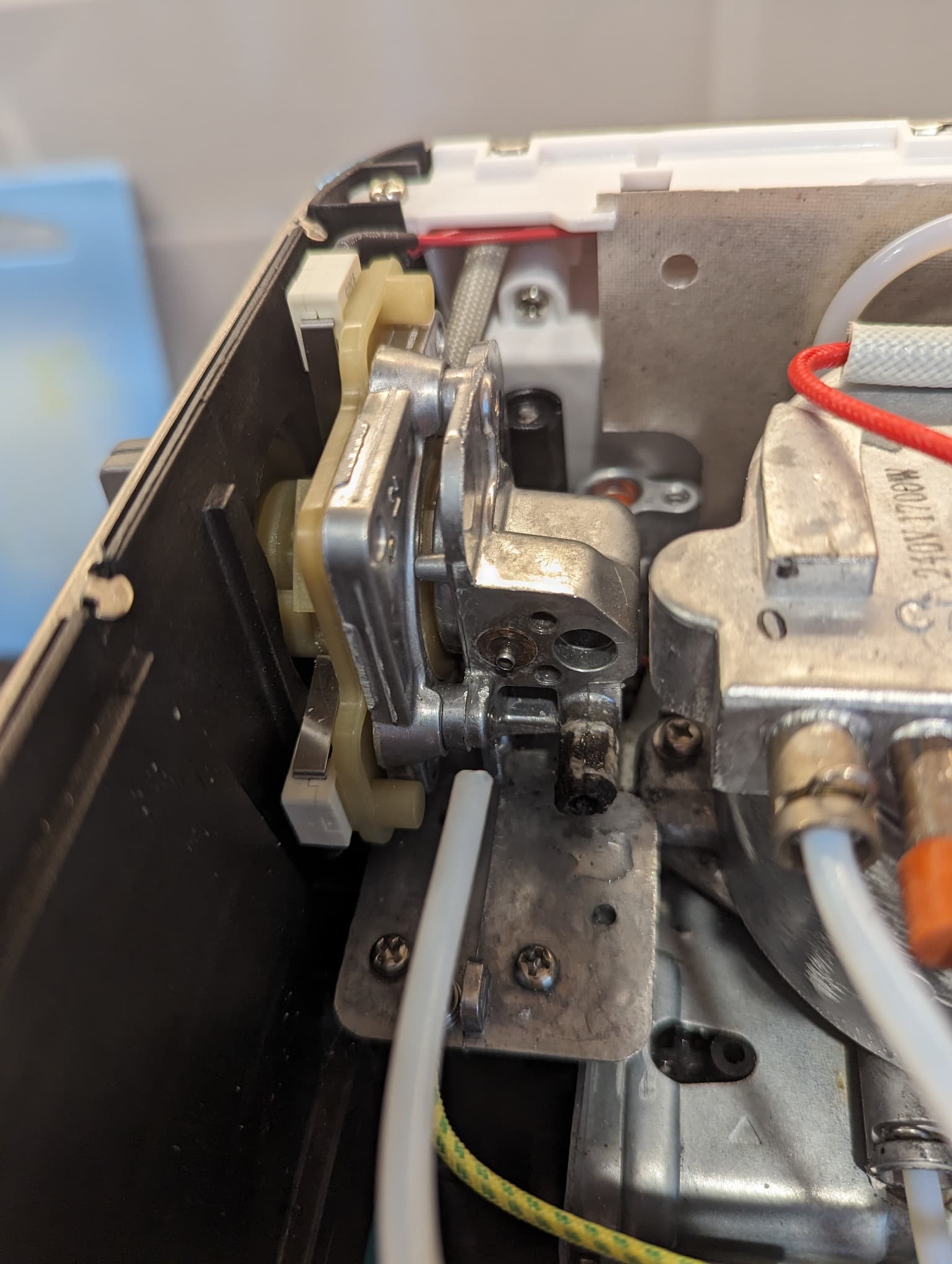 Breville Barista Express BES870 Leaking from above Steamwand CoffeeSnobs