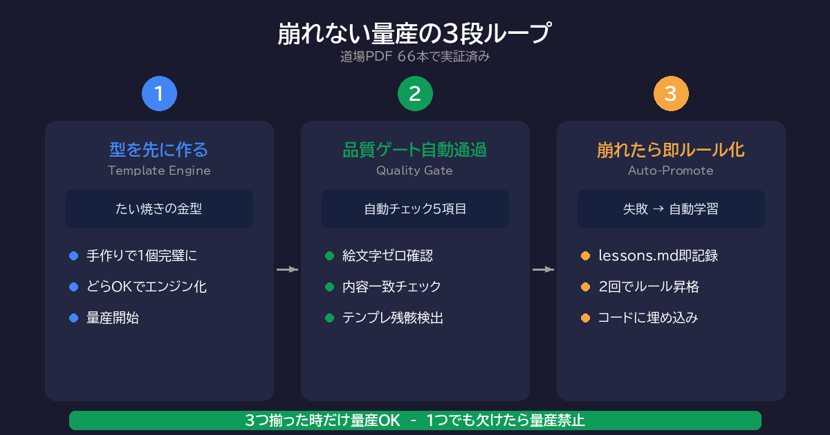 テンプレートエンジンによる量産と品質維持の仕組み