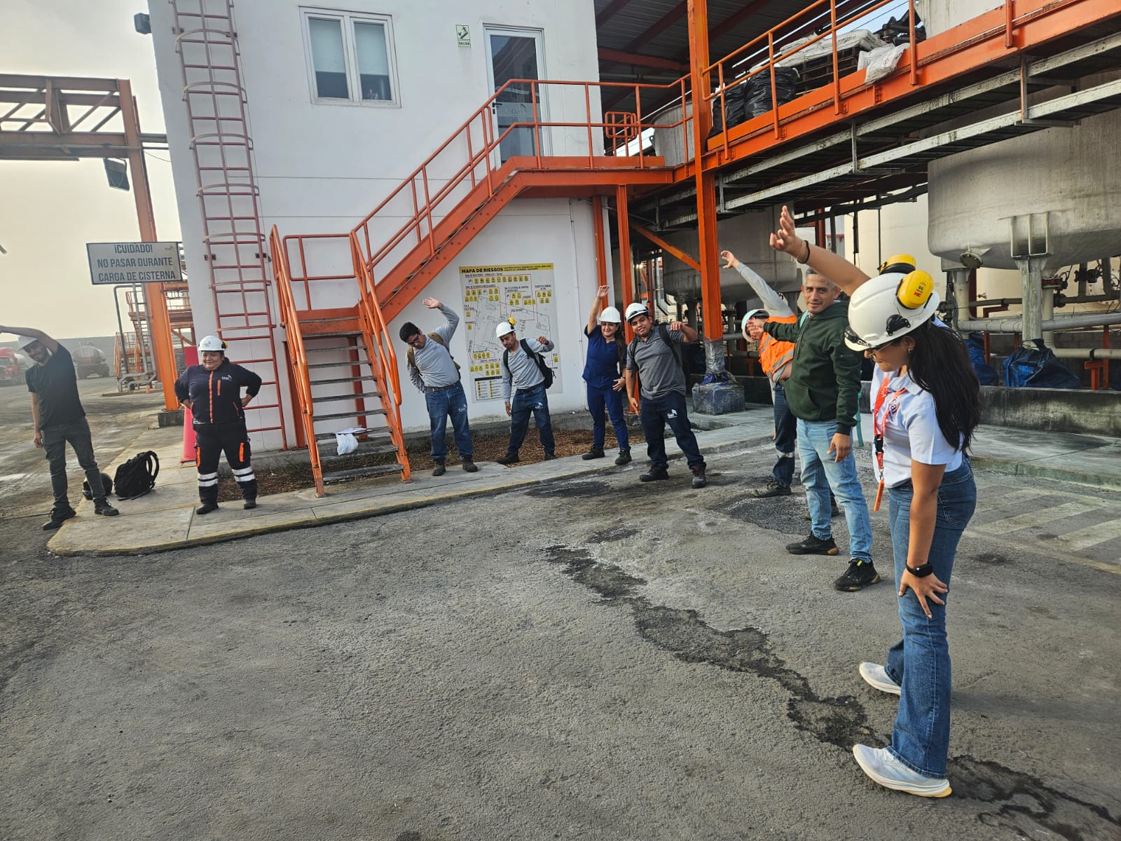 Actividades de prevención de riesgos y seguridad laboral - IBR