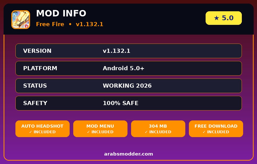 Free Fire specs 2026
