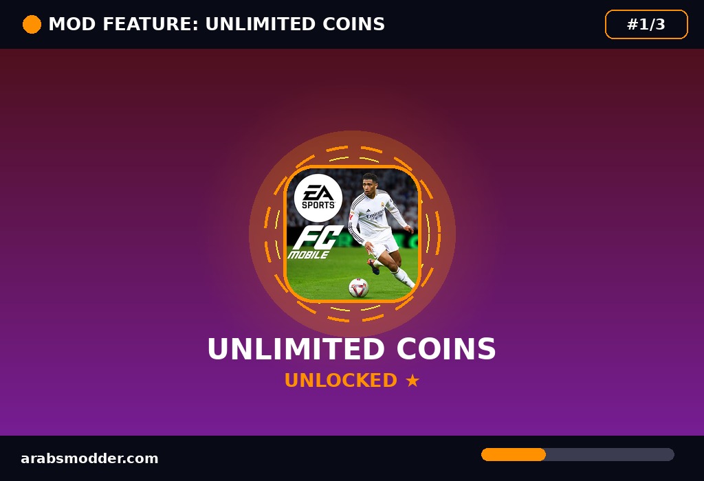 FC Mobile MOD — unlimited coins
