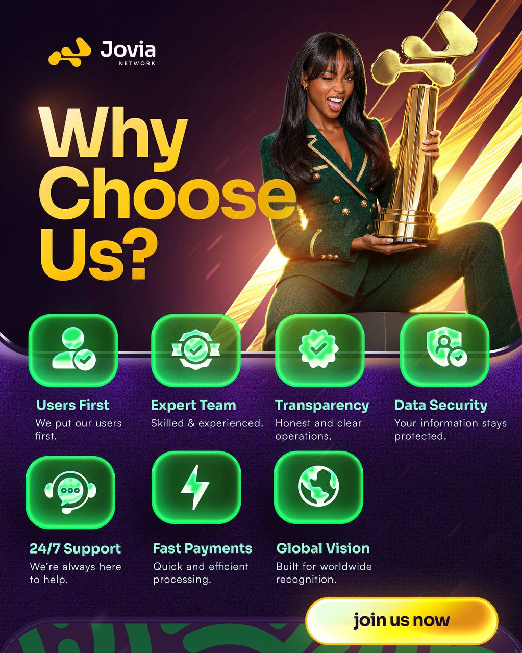 Why you should choose Joviaearn
