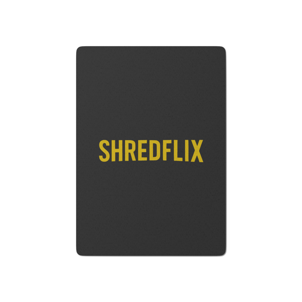 Shredflix Skate Playing Cards