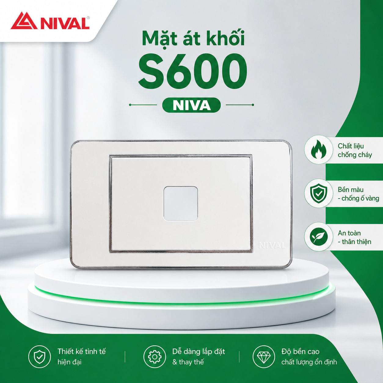 Mặt át khối S600