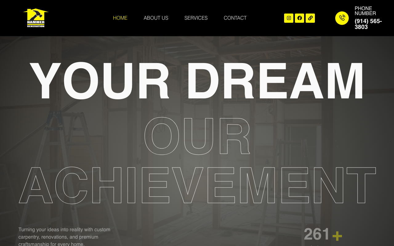 Hammer Generation homepage
