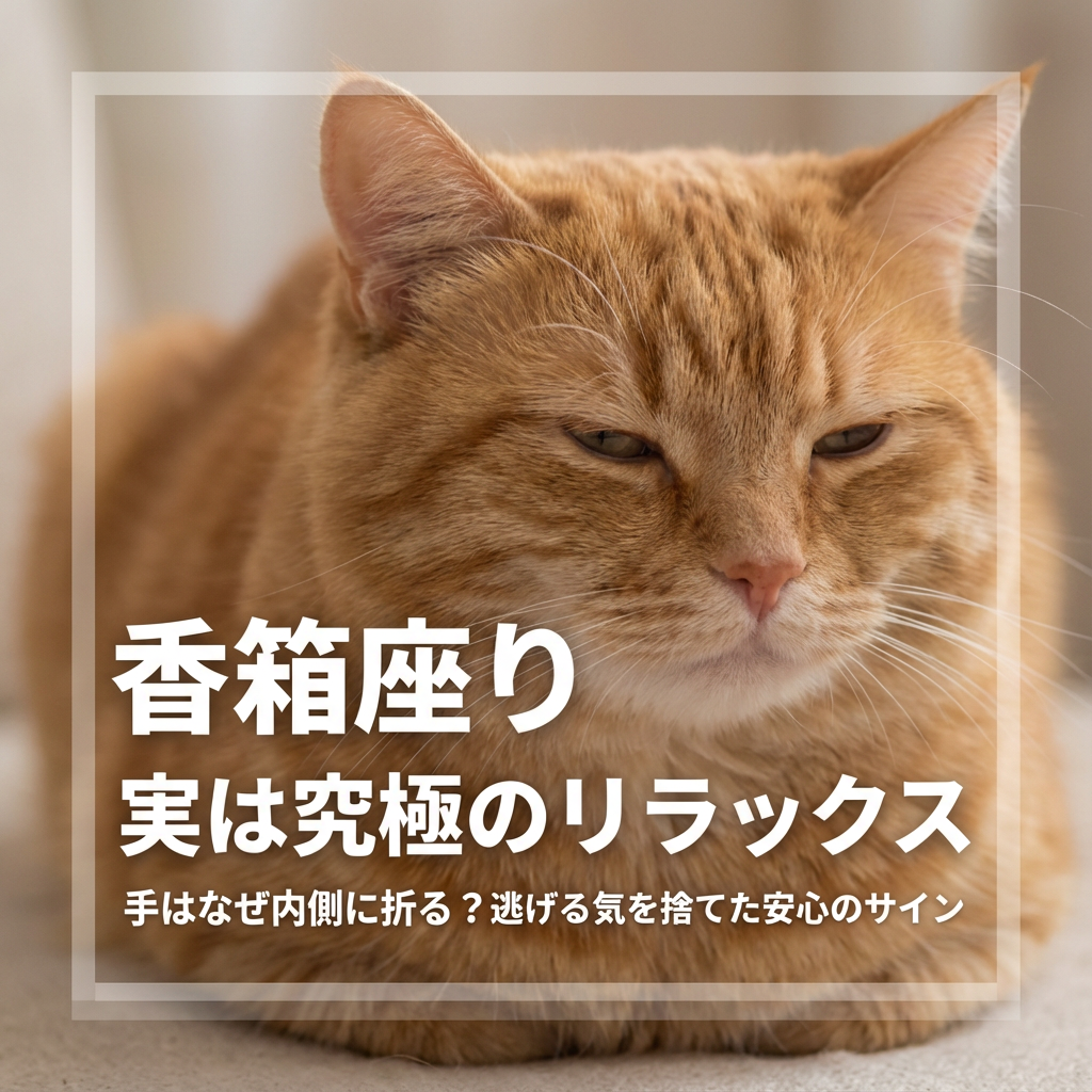 猫の香箱座りが示すリラックスの秘密を解明 - Image 1