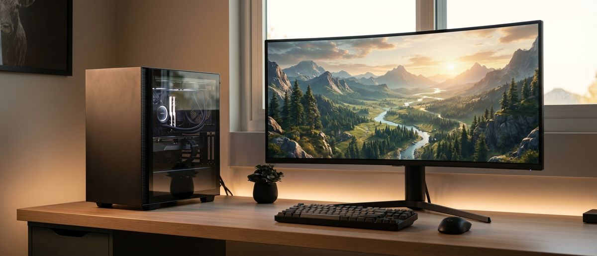 PCパーツのクローズアップ