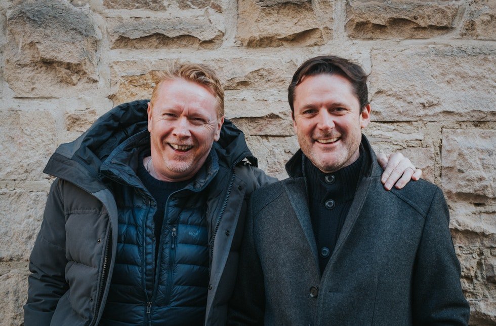 John and Griffin, m3ter co-founders