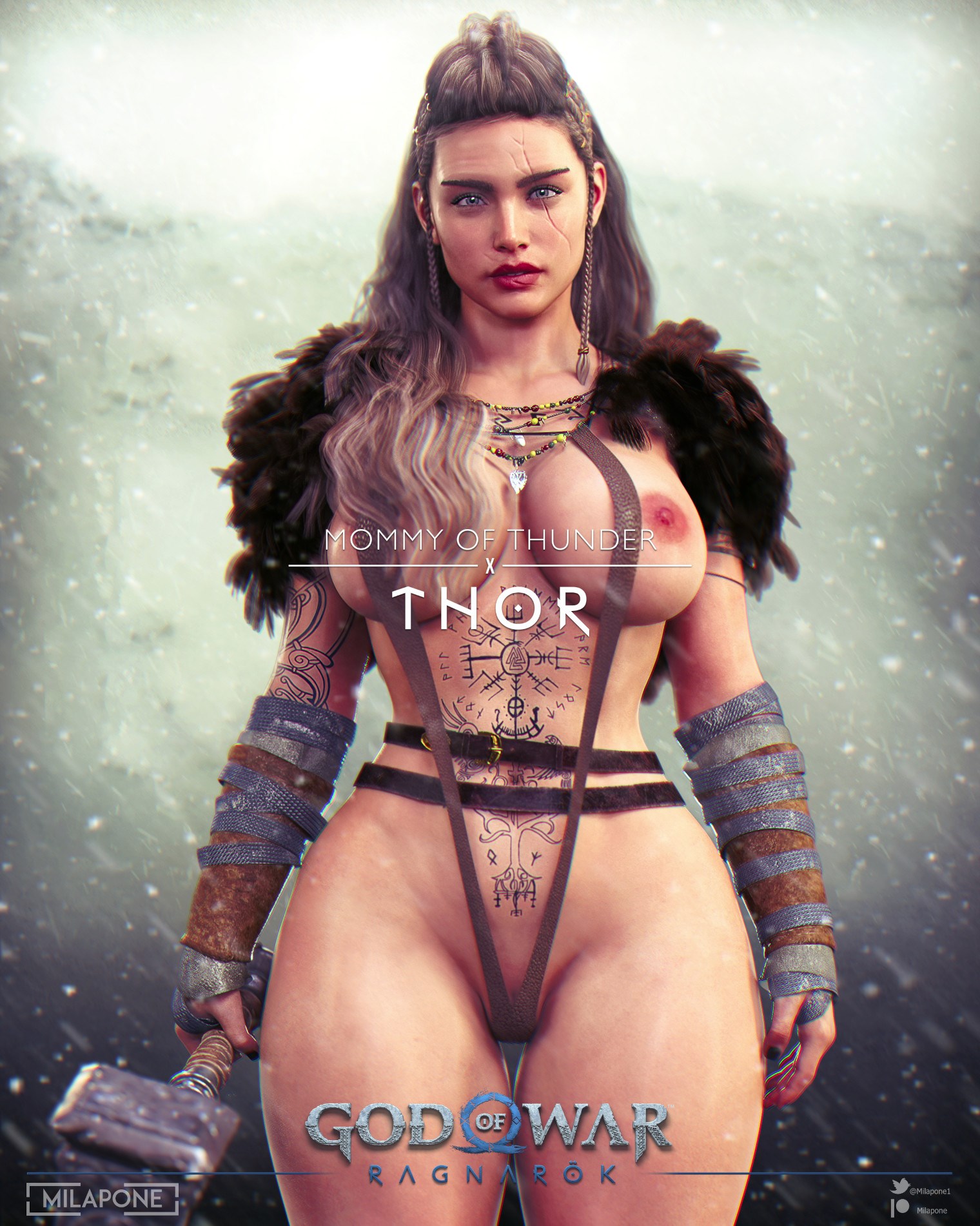 FemThor - Mommy of Thunder (Milapone) [God of War] Adult Pics Hq