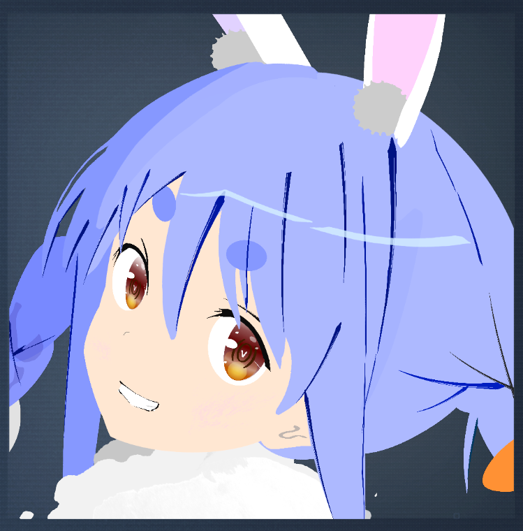 Hololive VTuber Usada Pekora by @Hisui_Bell