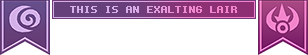 shadow/arcane hybrid exalting lair banner