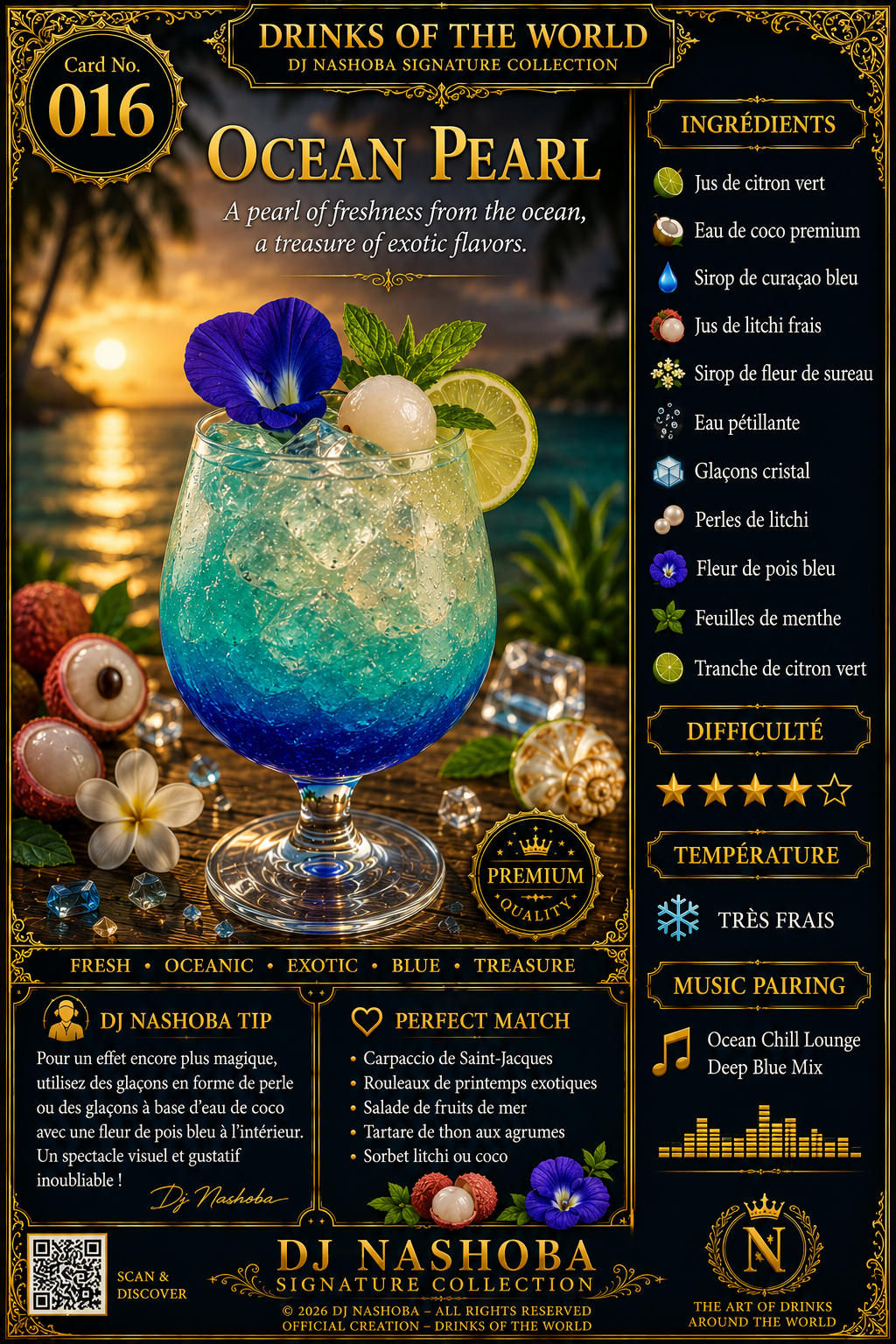 Ocean Pearl - DJ Nashoba Signature Collection