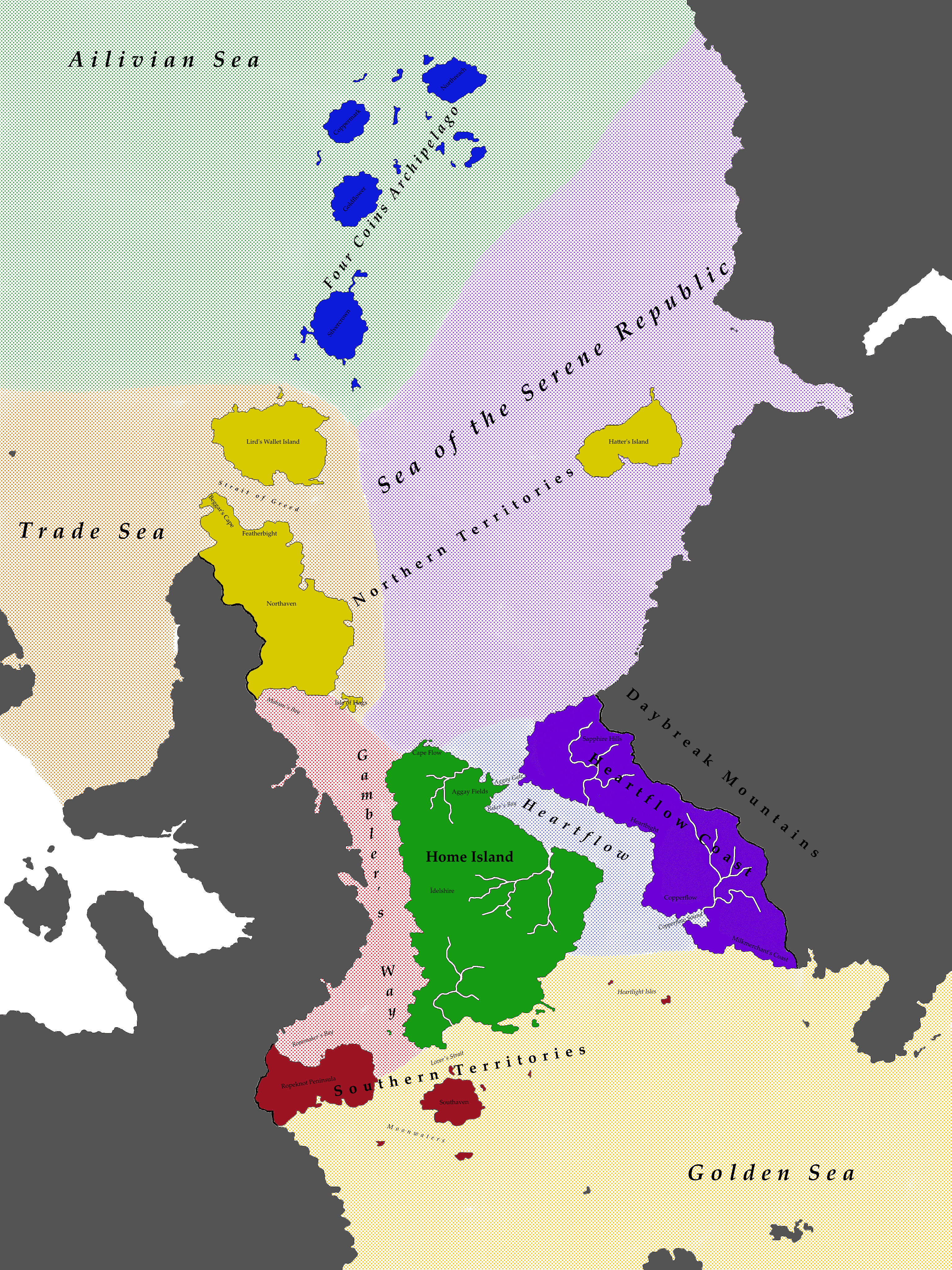 Zones of the Serene Republic