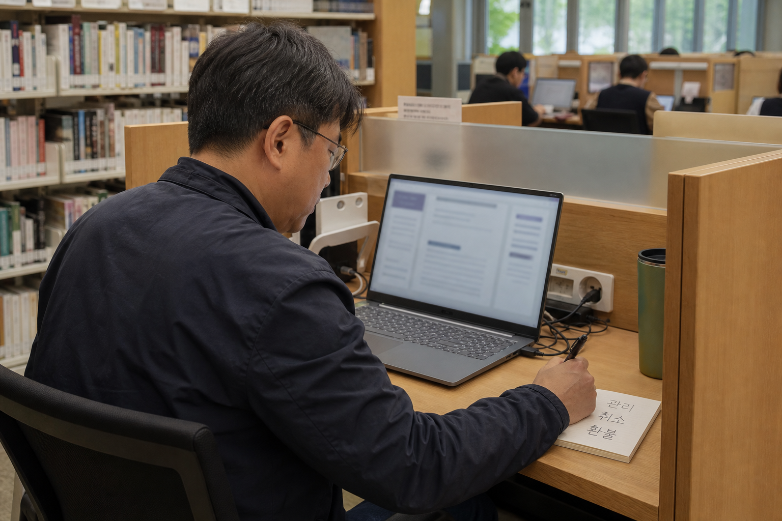 Microsoft 직접 결제 구독의 관리와 취소 순서를 메모하는 이용자
