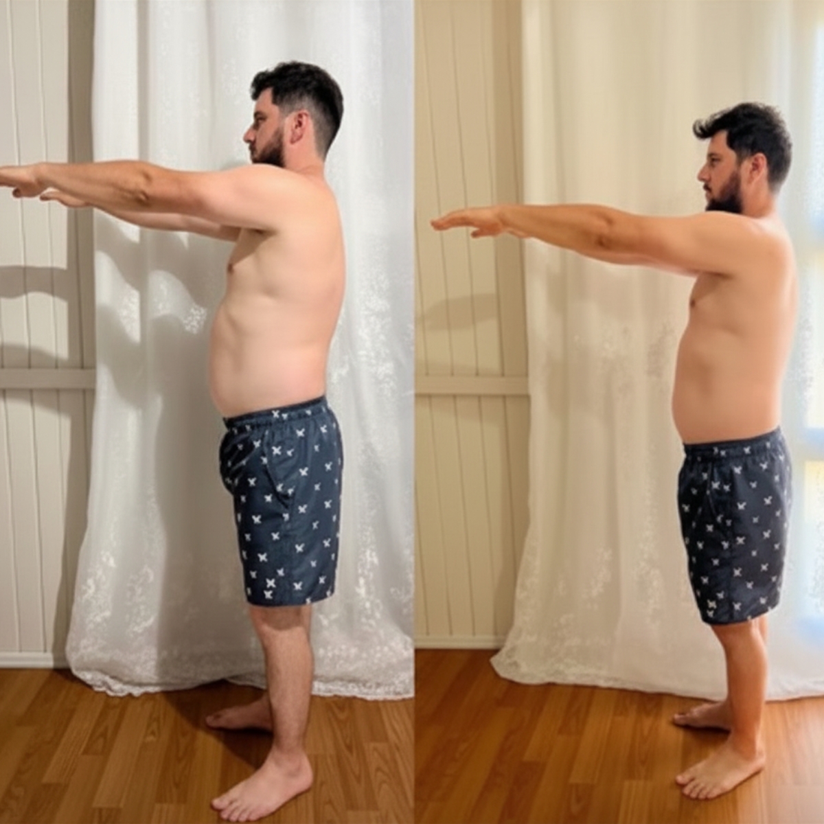 Antes e depois com Drenexx 5
