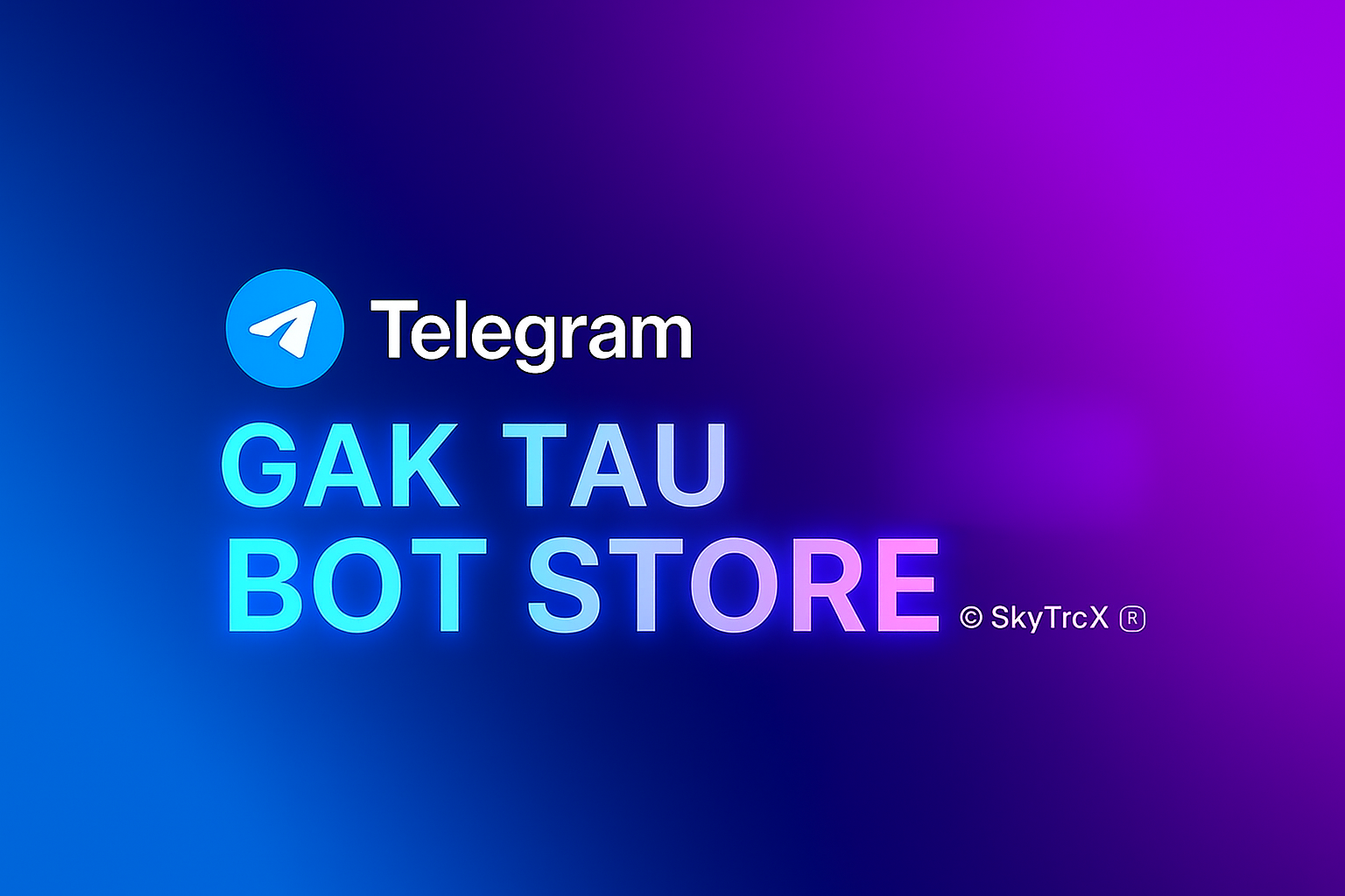 Automatic script shop gak tau bot platform telegram
