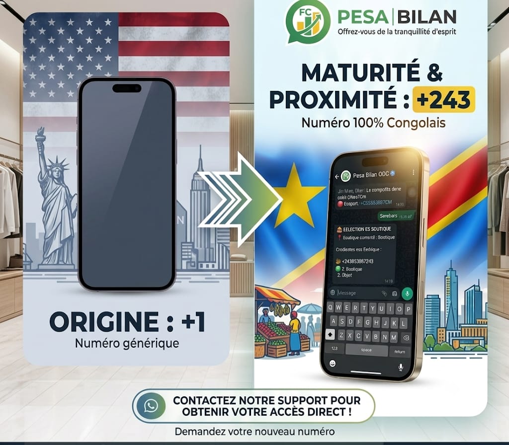 Grande Nouvelle ! Pesa Bilan s'installe définitivement en RDC avec un numéro 100% local (+243)