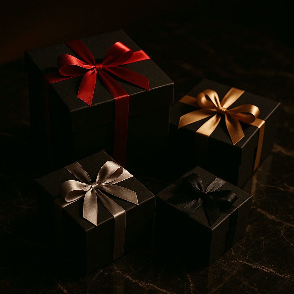 Four premium gift boxes