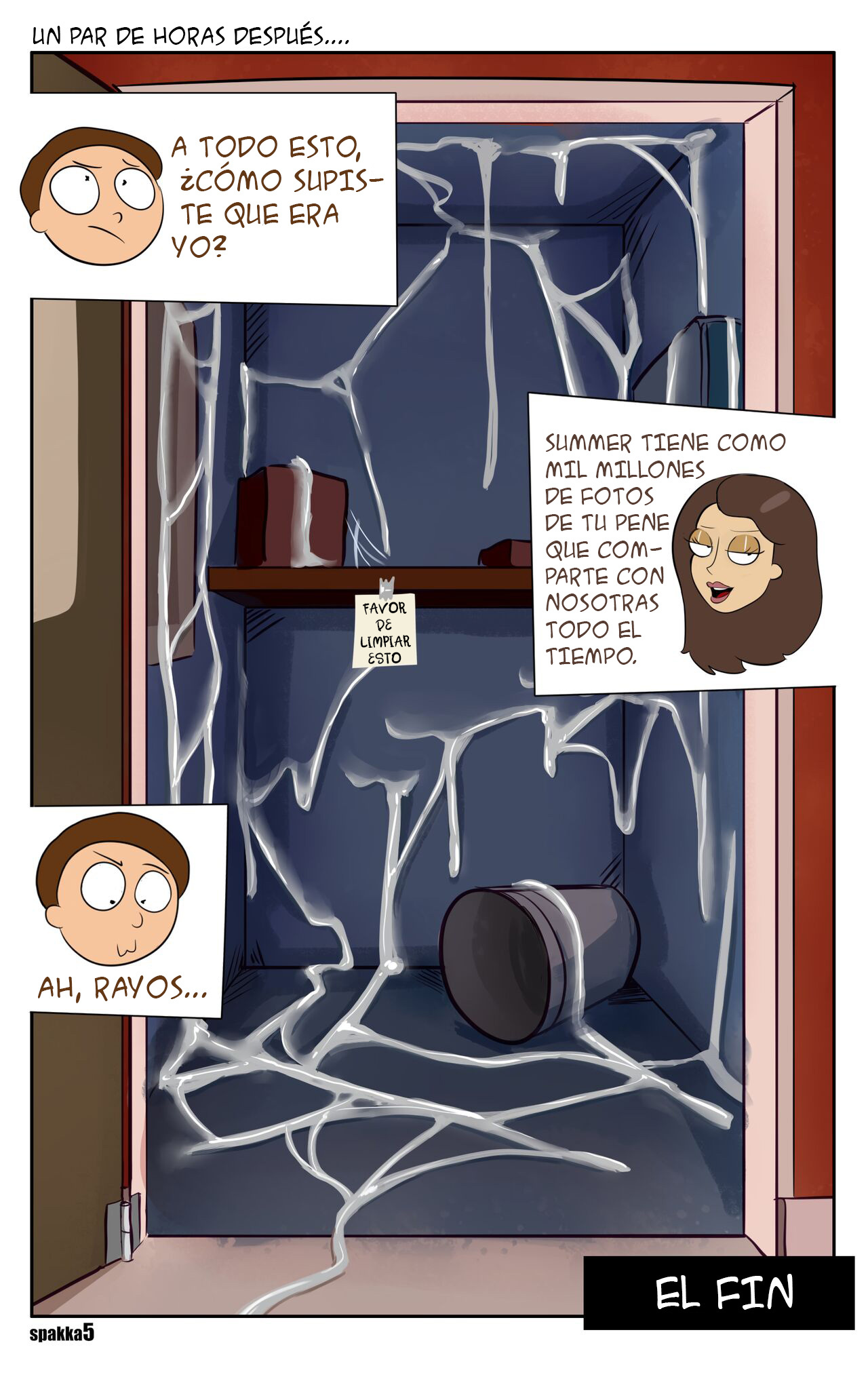 Especial de halloween – Spakka (Rick & Morty) 5