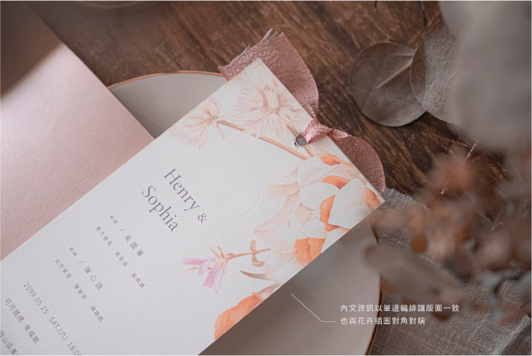 婚卡喜帖 - 手札情緣 商品圖4