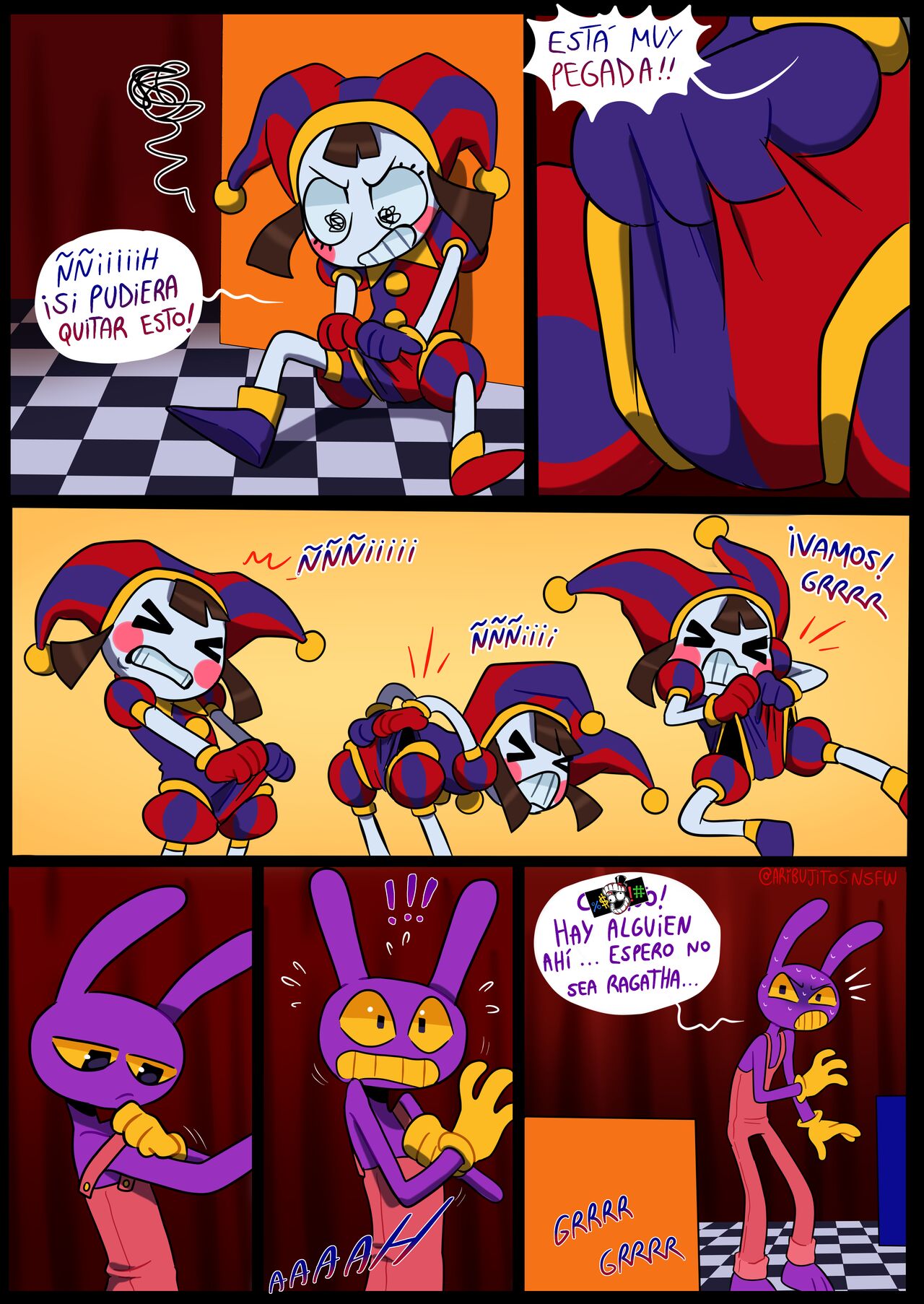 El Secreto De Jax - AridibujitosNSFW (The Amazing Digital Circus) 10