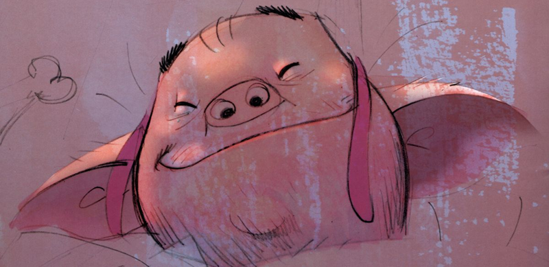 Cover art for Pigsy in Space