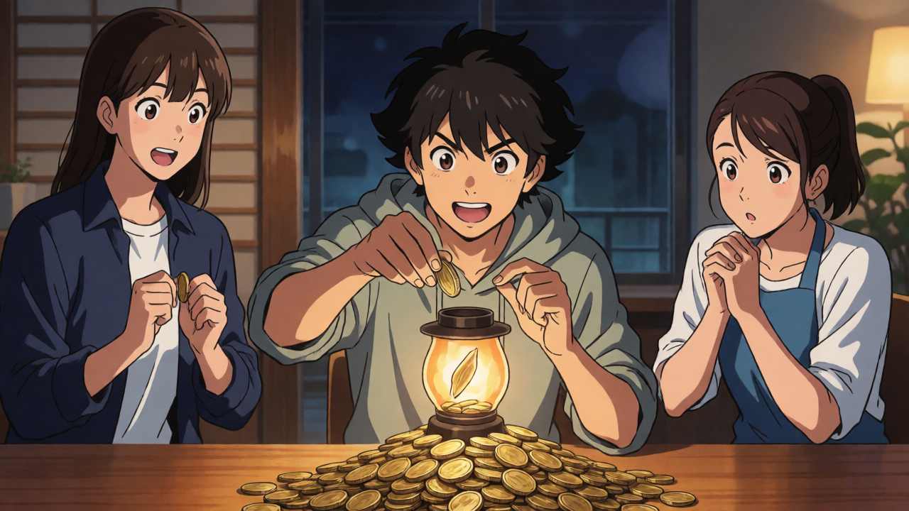 Fund the Meaning, Cut the Noise - anime illustration