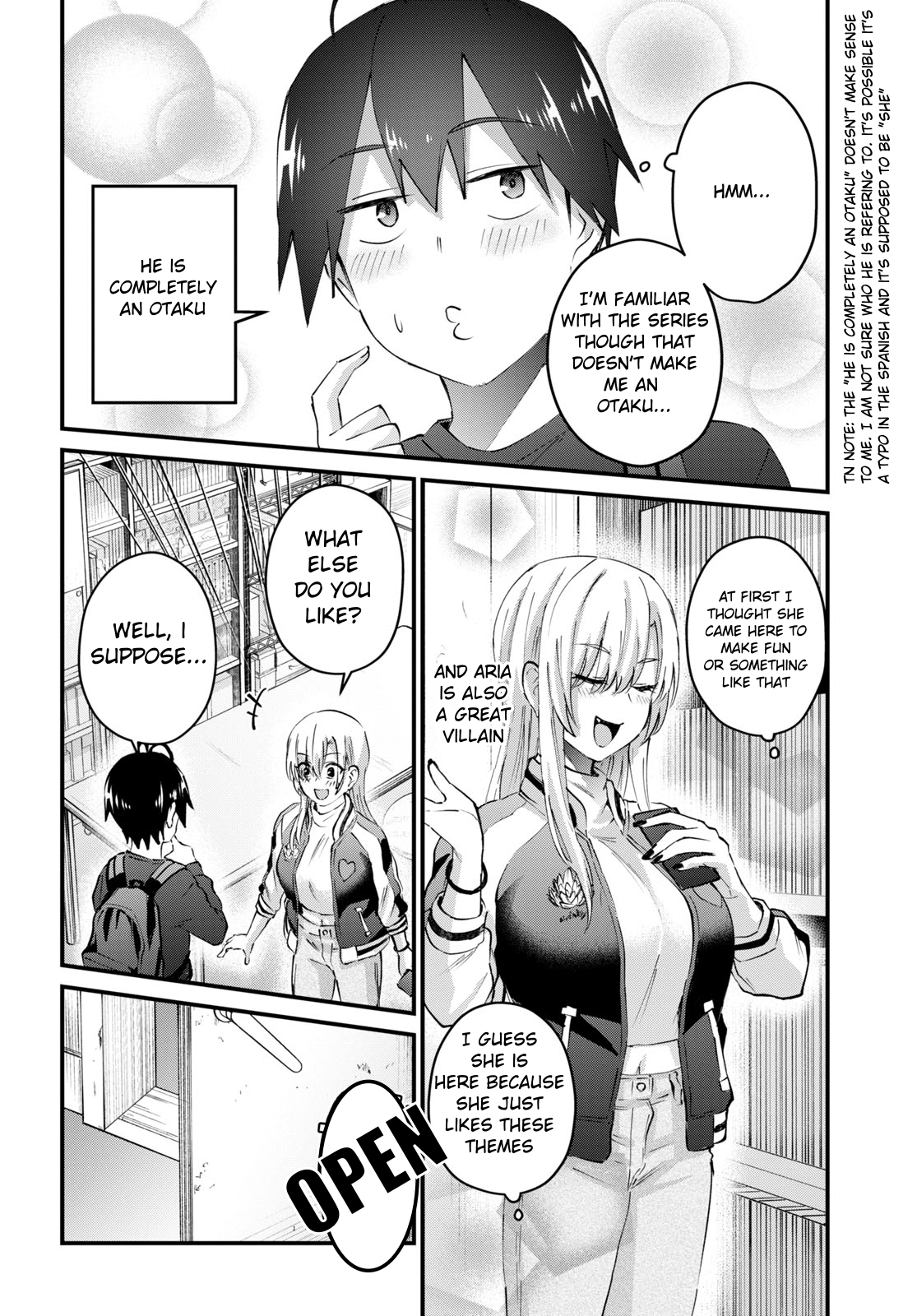 Hajimete no Gal Chapter 133 page