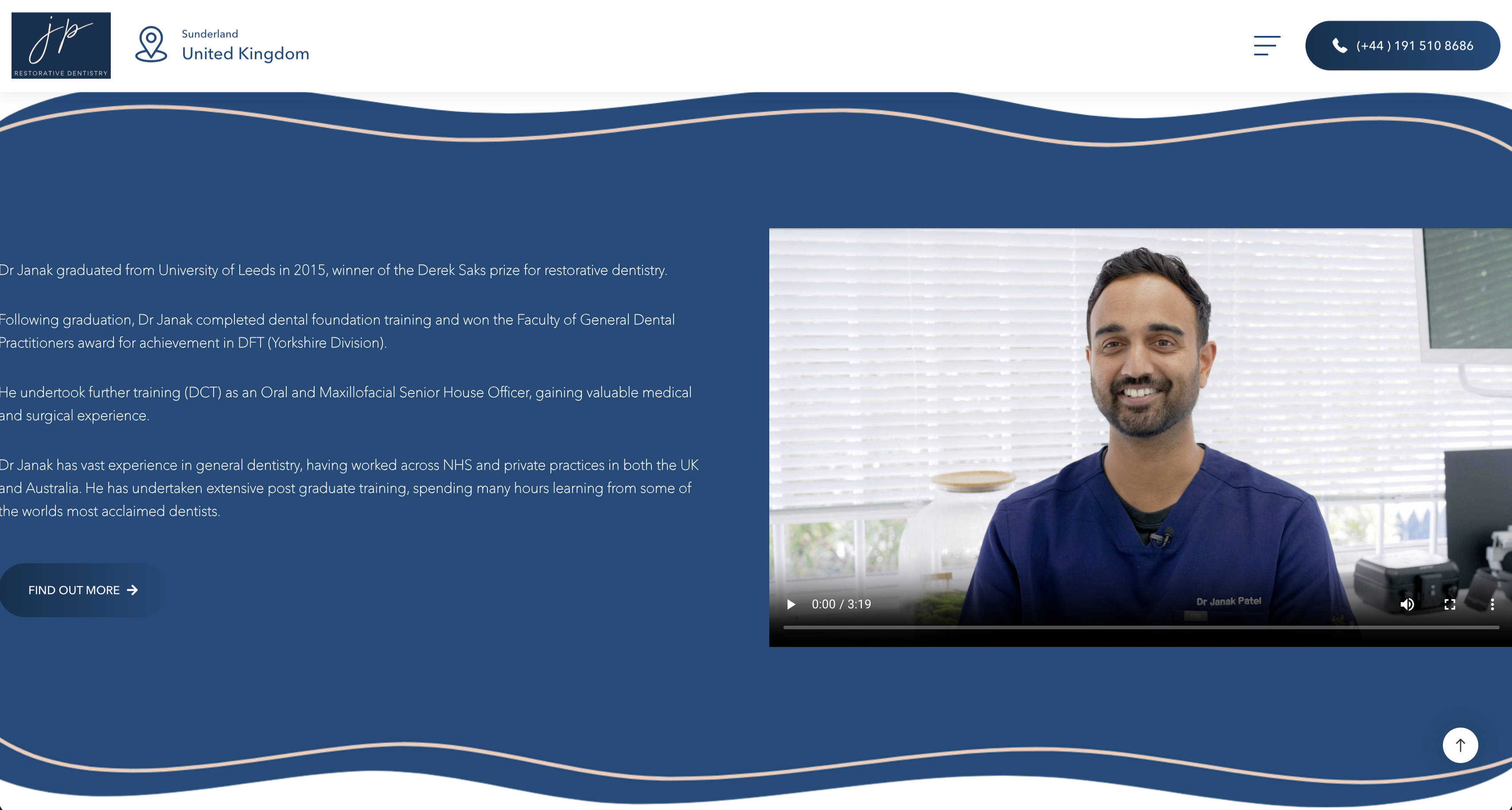 Dr Janak Patel Mobile view