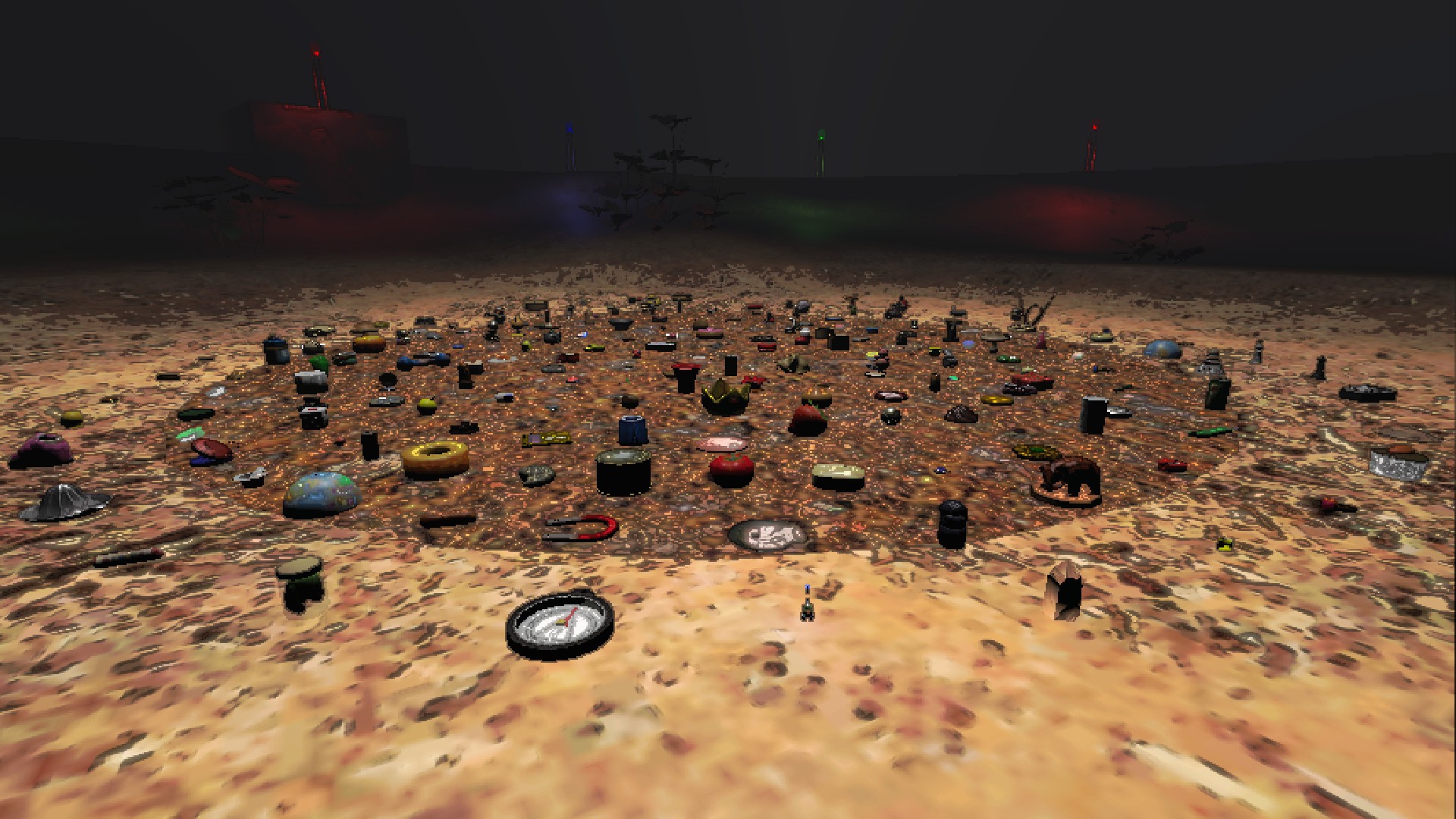 All but 5 of the treasures from Pikmin 2.