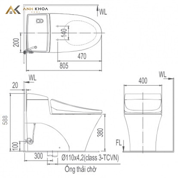 Ban ve ky thuat bon cau AC 1008R+CW KA22AVN