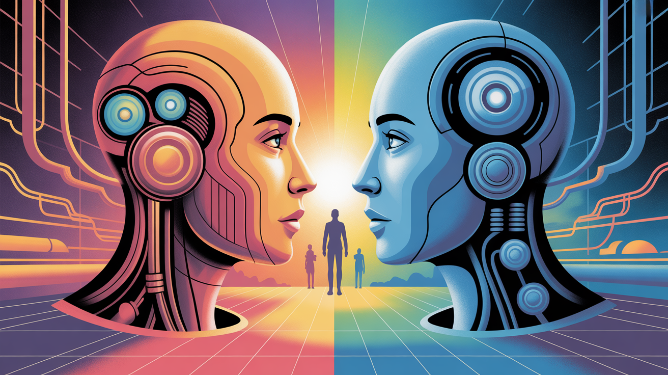 Manusia dan Mesin: Menjaga Kemanusiaan di Era Kecerdasan Buatan