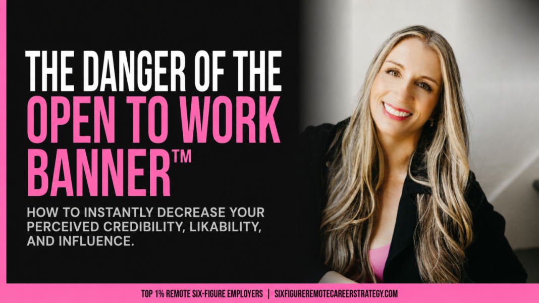 The Open to Work Banner Cuts Your Hireability by 26%: I Ran the Test