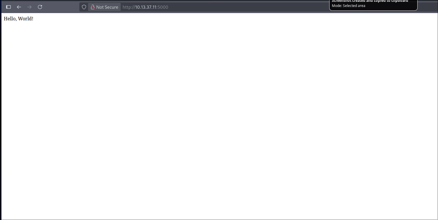 Flask console