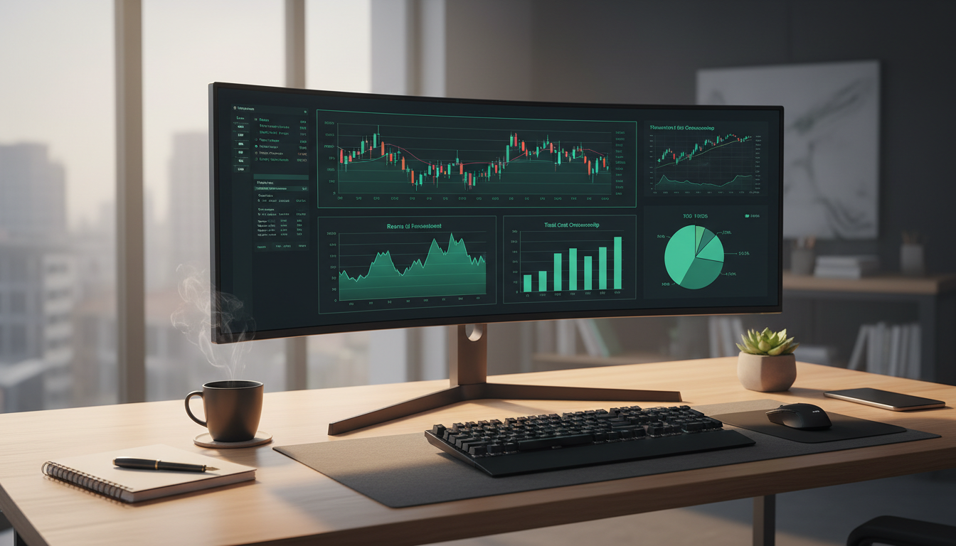 TCO vergelijking dashboard met financiële grafieken voor Magento naar Shopify Plus migratie