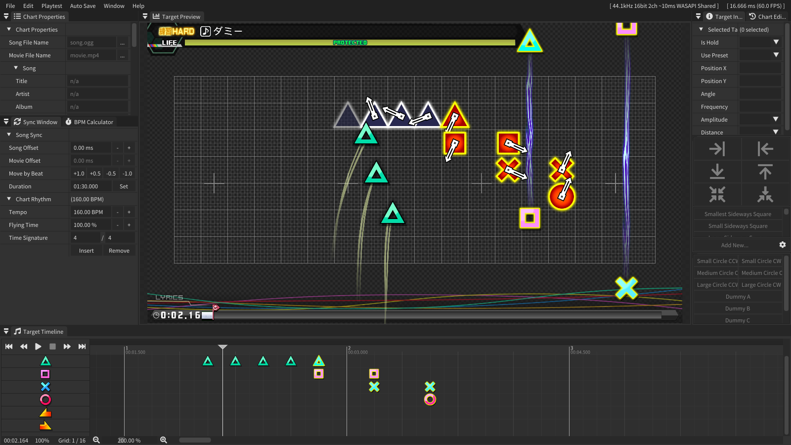 Charting Guide (General Rules) Tutorial for Hatsune Miku: Project DIVA ...