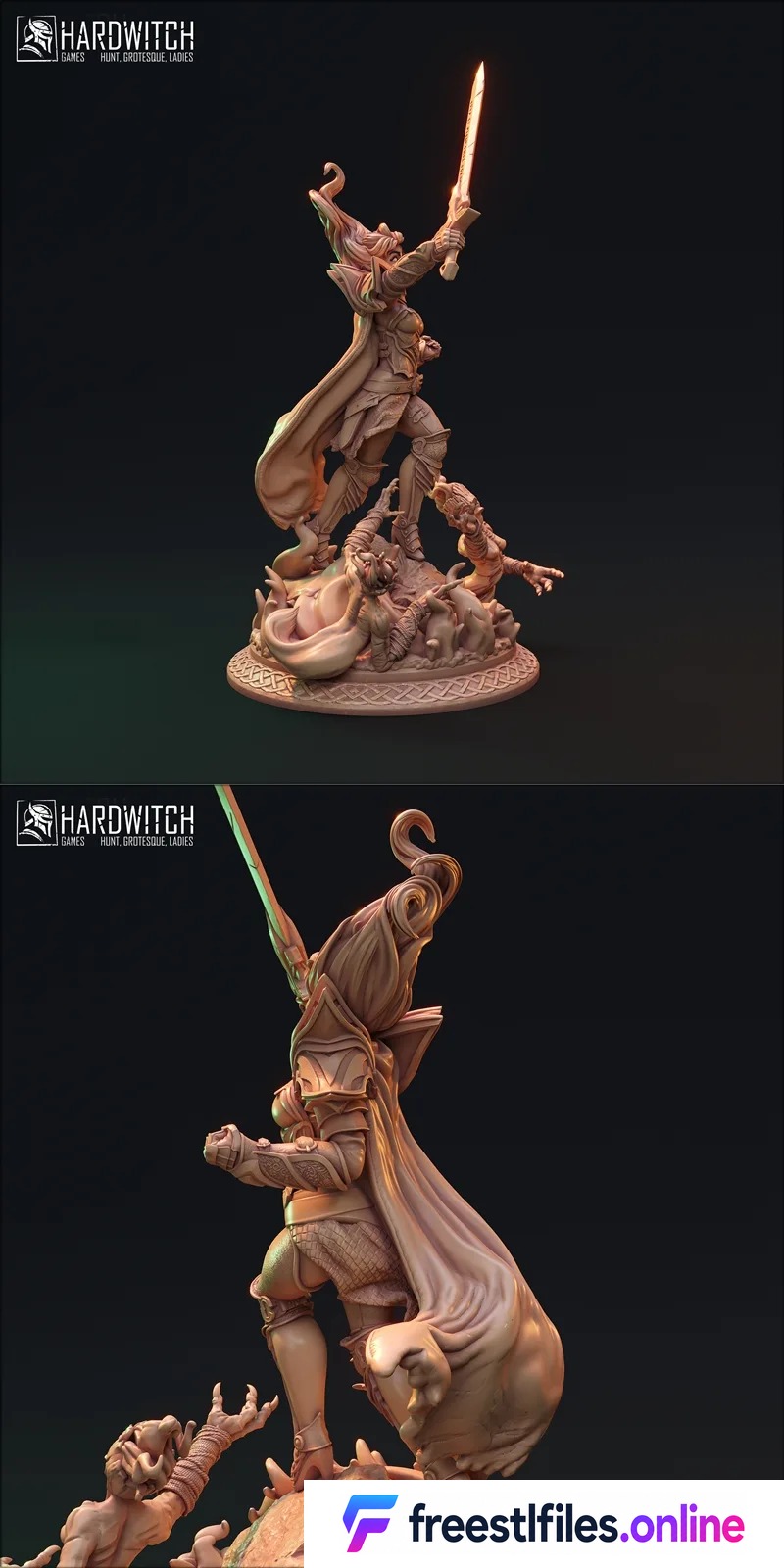 HardWitch Games - Vekhir Dettar STL Render