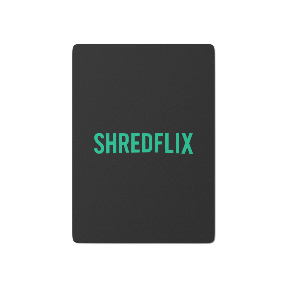 Shredflix Wake Playing Cards